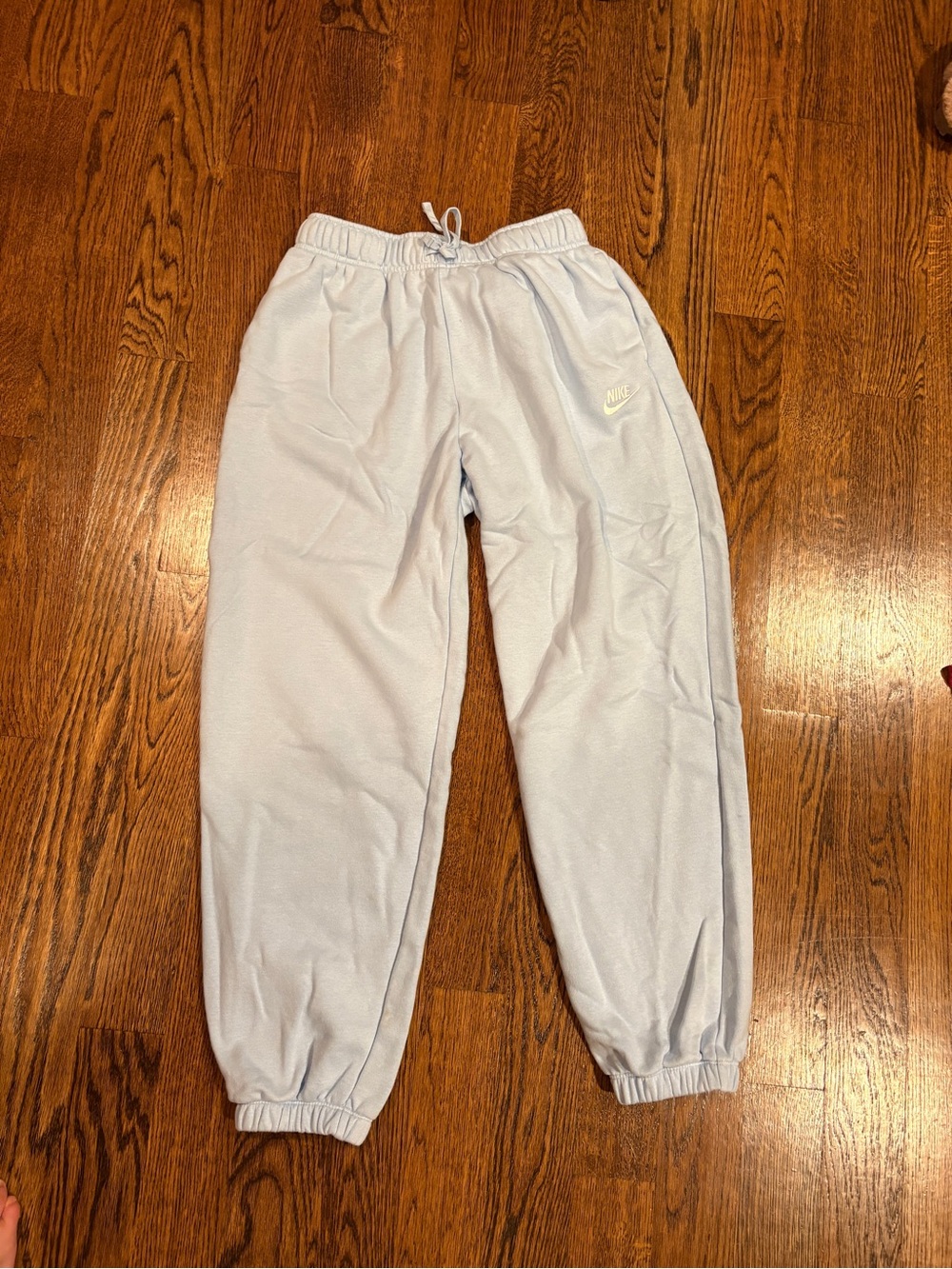 Nike women’s Light blue Fleece Jogger Pants
